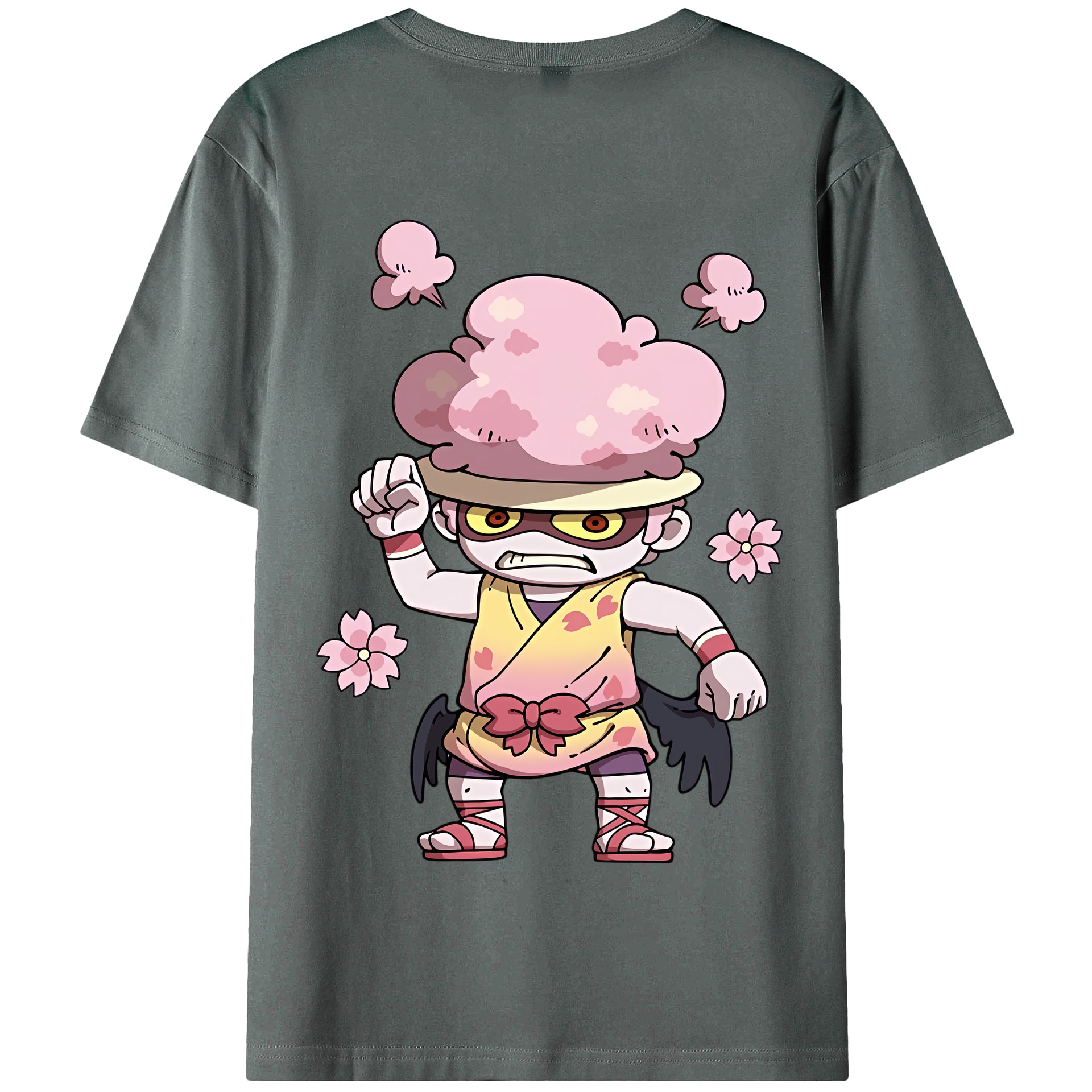 （画像用） 妖怪ウォッチ Yo-kai Watch 綿100％半袖Tシャツ（背面プリント）